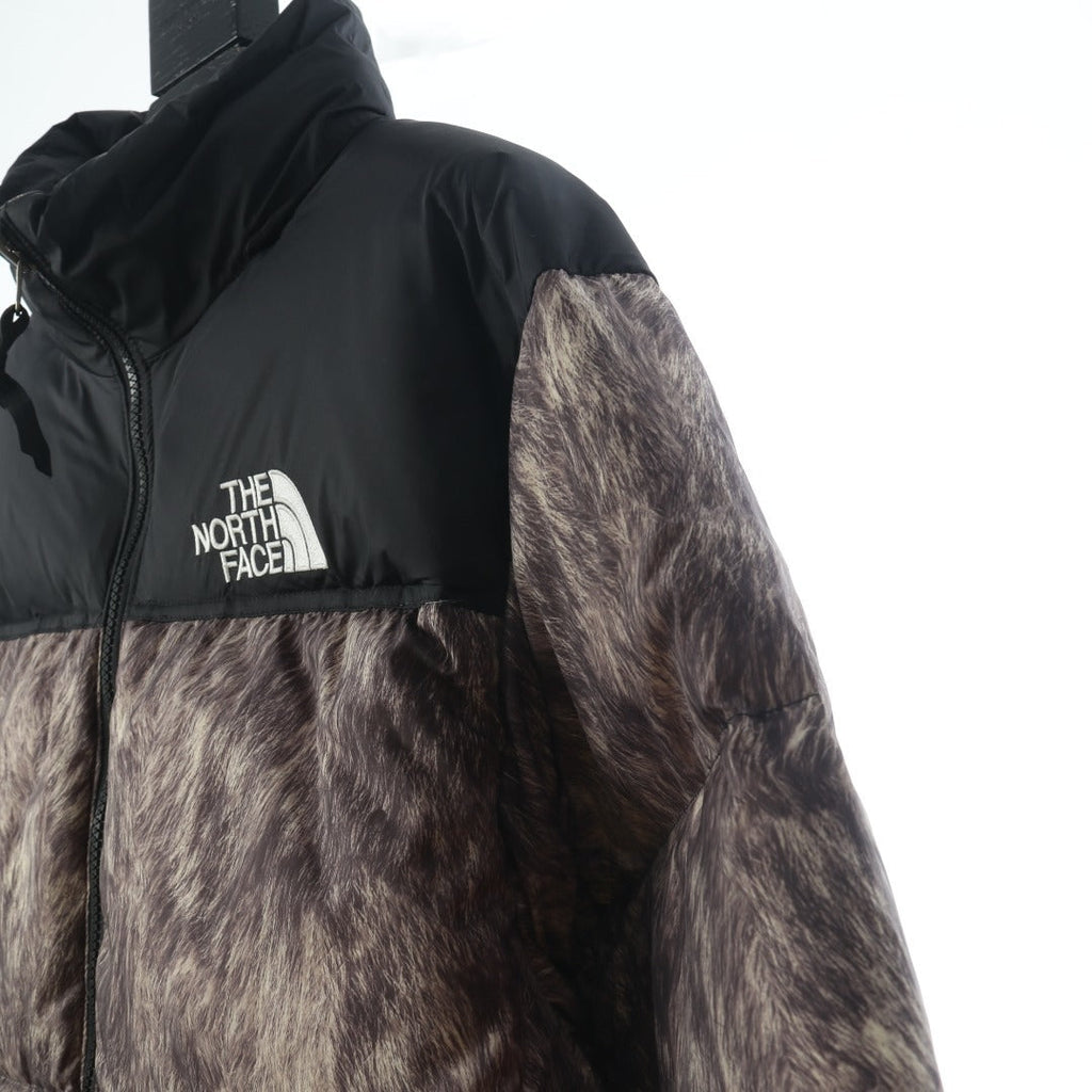 The North Face x Supreme 1996 Retro Nuptse Jacket "Brown Fur Print"