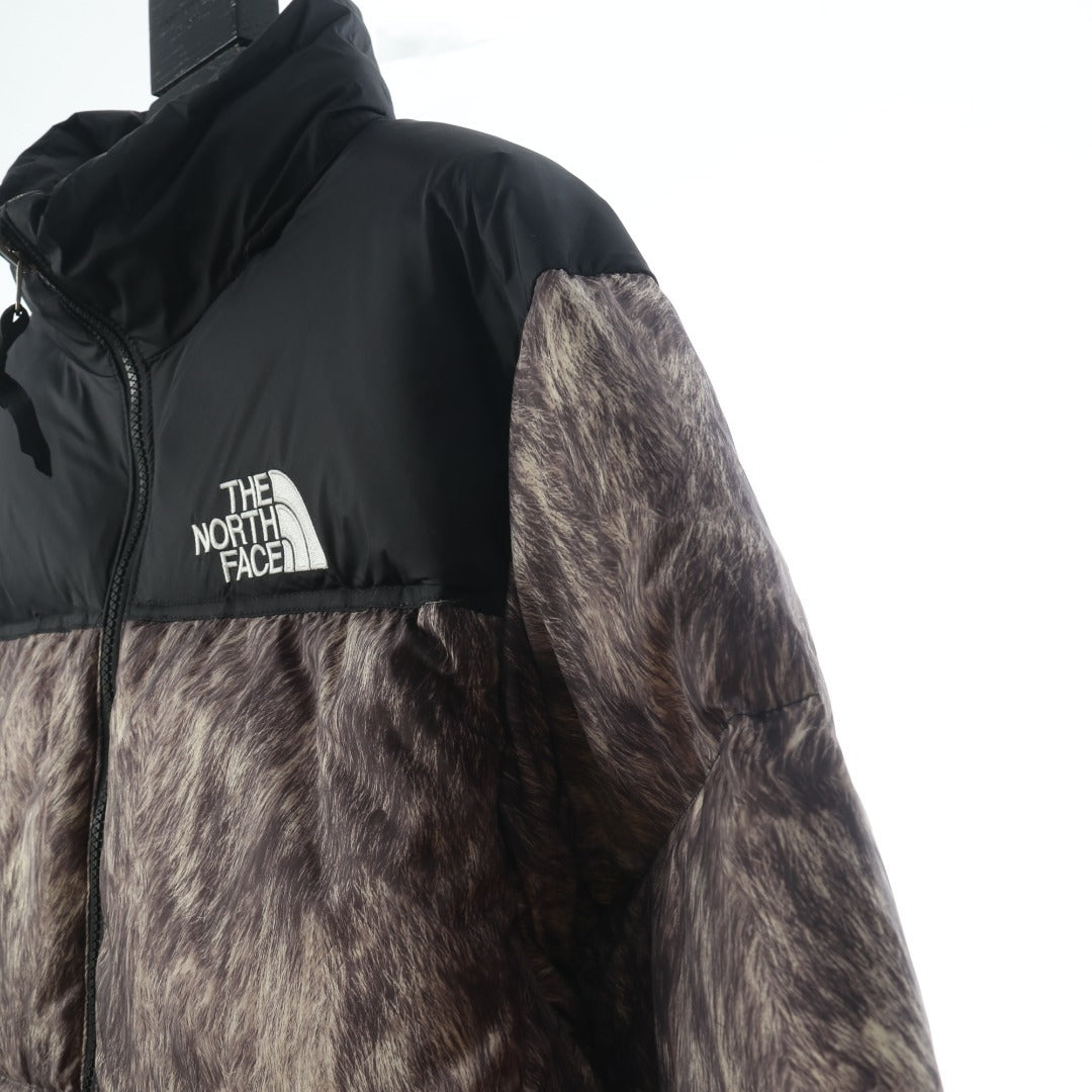 The North Face x Supreme 1996 Retro Nuptse Jacket "Brown Fur Print"