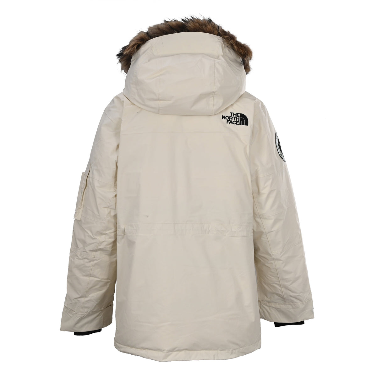 The North Face Summit Series Antarctica Expedition Parka "Cream White" Fur Hood Winter Down Jacket