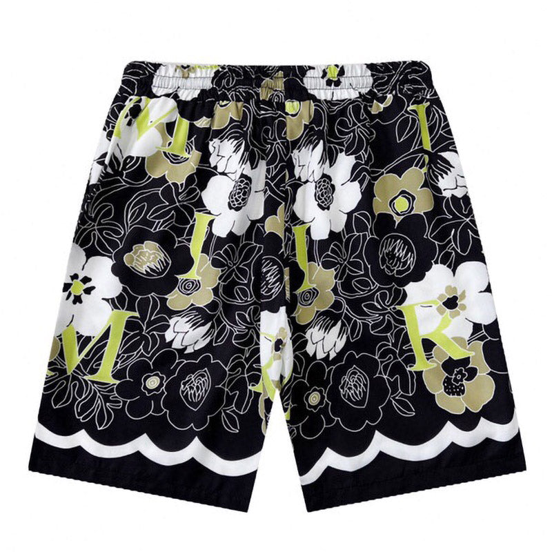 AMIRI Small Floral Print Shorts
