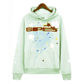 Sp5der Spider Web Hoodie-Green #5505