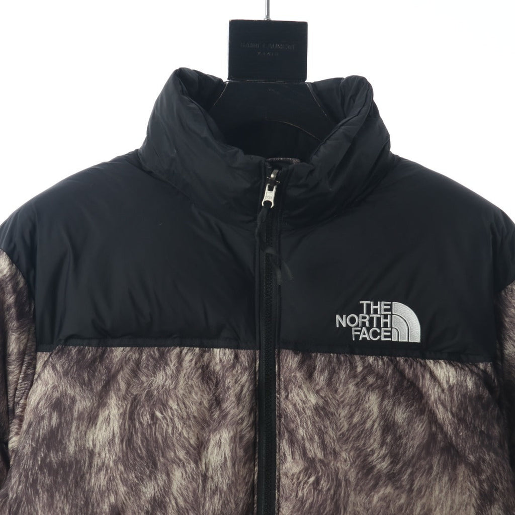 The North Face x Supreme 1996 Retro Nuptse Jacket "Brown Fur Print"