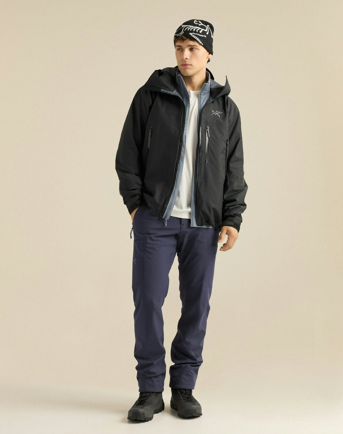 Arc'teryx Beta Men's GORE-TEX Waterproof Hiking Jacket - Black