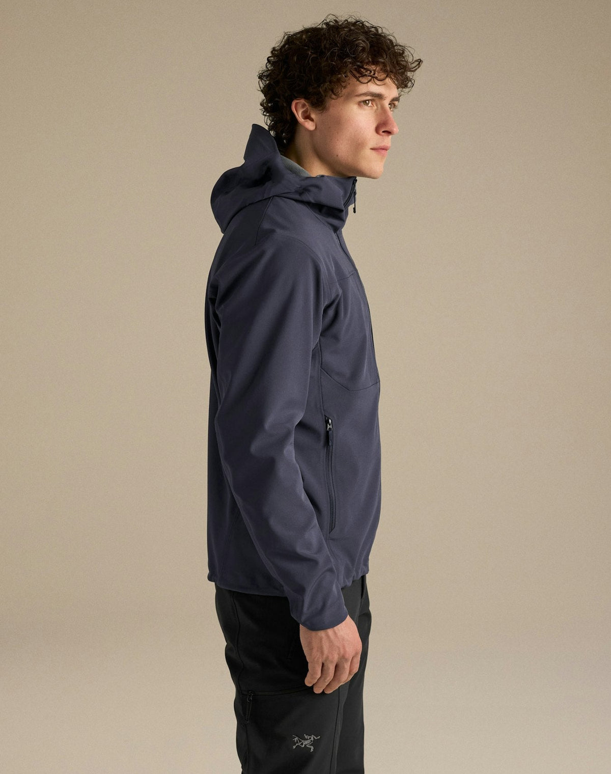Arc'teryx Gamma MX Men's Hooded Softshell Jacket - Black Sapphire
