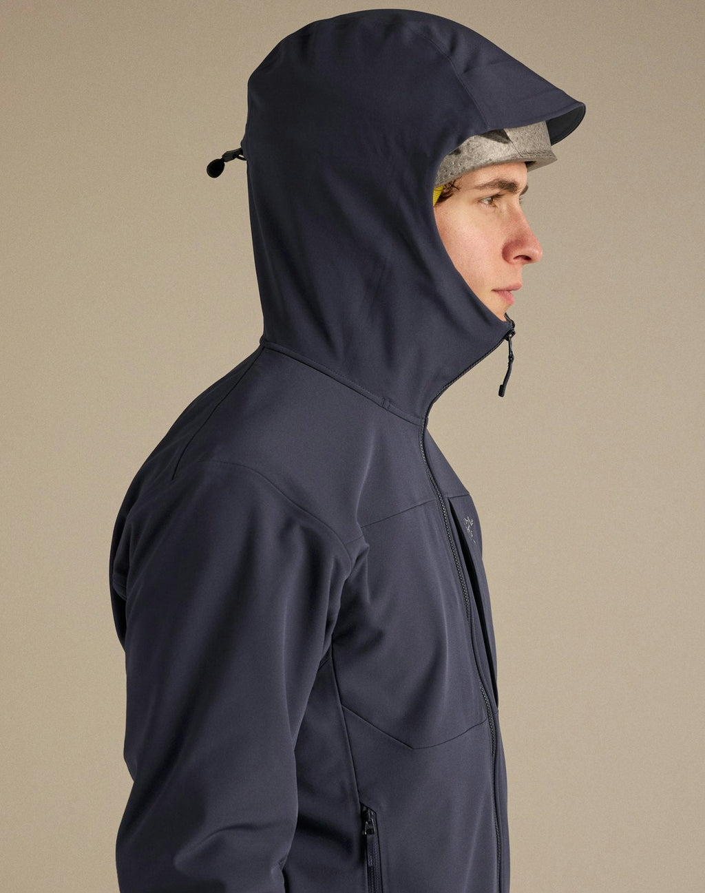 Arc'teryx Gamma MX Men's Hooded Softshell Jacket - Black Sapphire