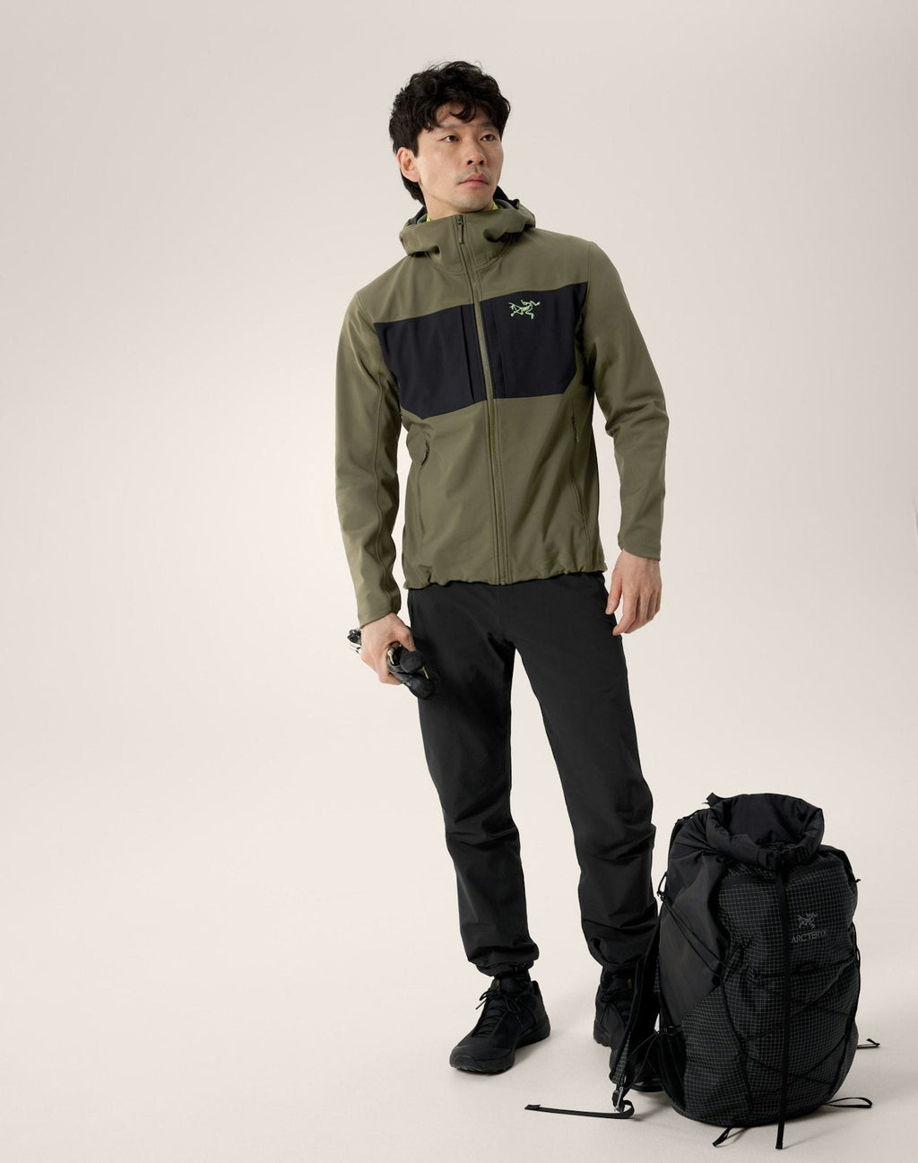Arc'teryx Gamma MX Hoody Men Softshell Windproof Hiking Jacket