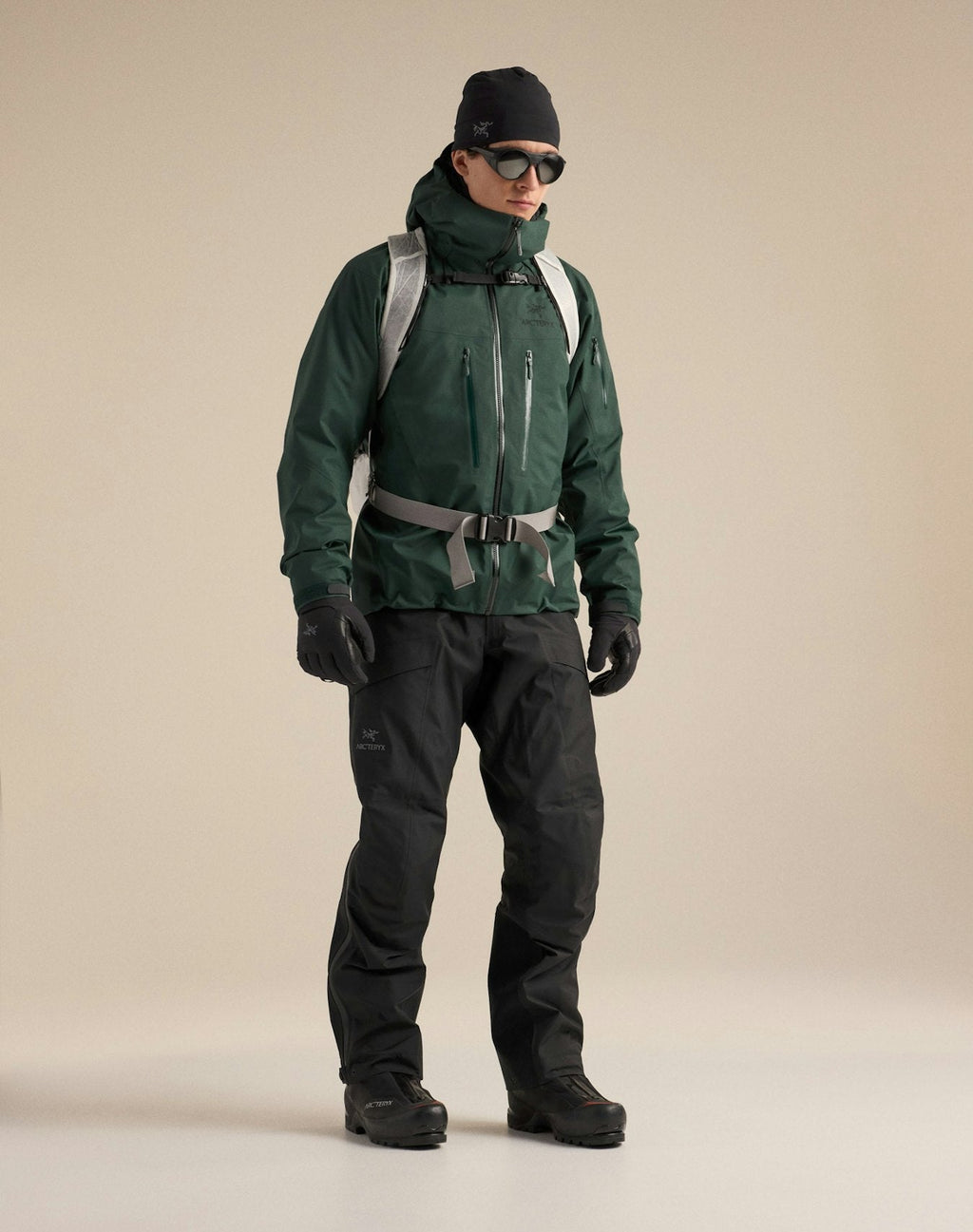 Arc'teryx Rush Jacket Men Gore-Tex Pro Waterproof Ski Snowboard Hooded Coat