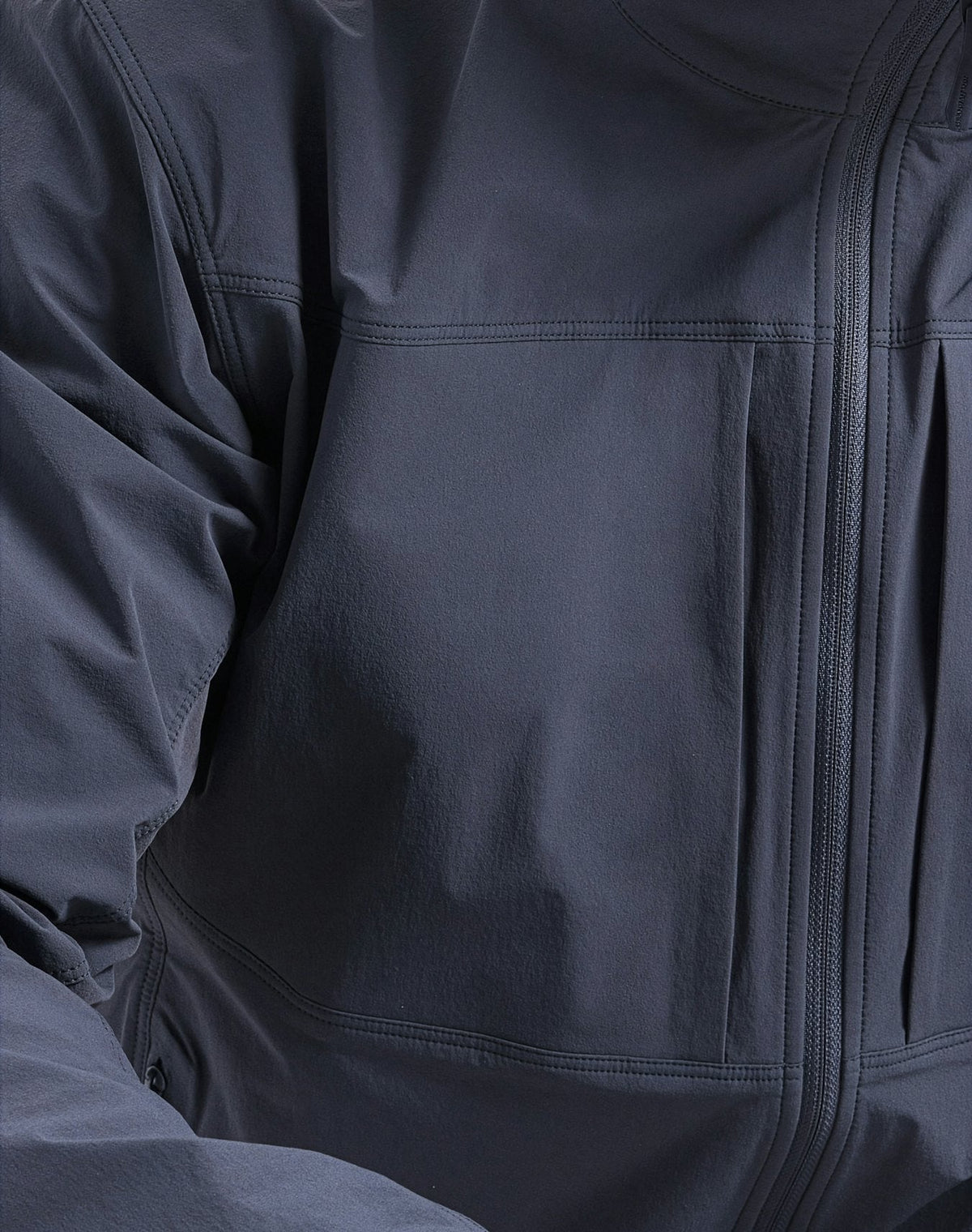 Arc'teryx Gamma Lightweight Jacket Men's Black Sapphire Softshell Windproof Outdoor Coat