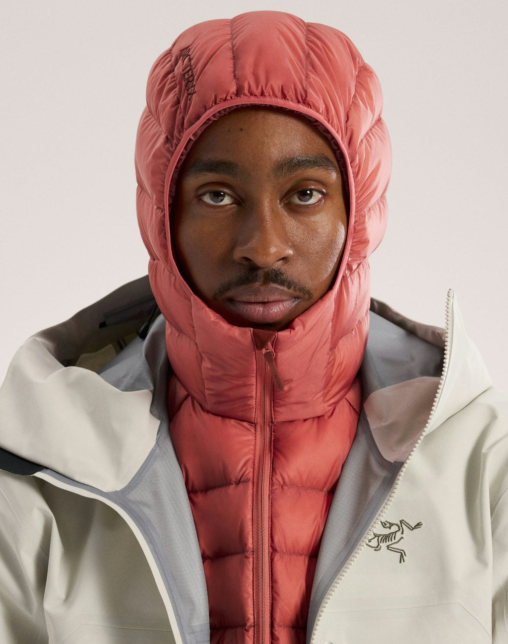 Arc'teryx Cerium Hoody Men's Down Jacket "Stone Red" 850 Fill Power Warm Outdoor Winter Coat