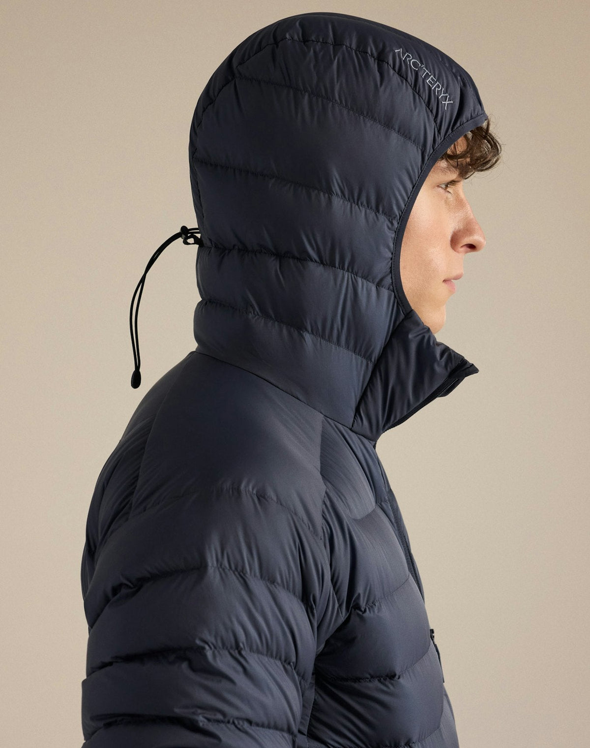 Arc'teryx Cerium Hoody Men's Down Jacket "Black Sapphire" 850 Fill Power Warm Outdoor Winter Coat