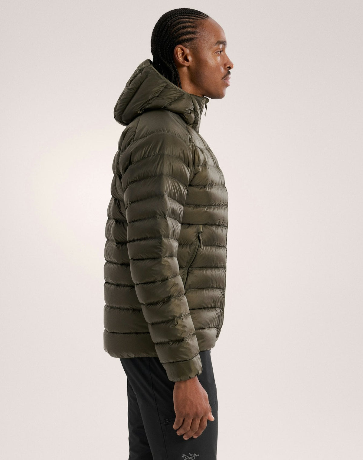 Arc'teryx Cerium Hoody Men's Down Jacket "Tundra" 850 Fill Power Warm Outdoor Winter Coat