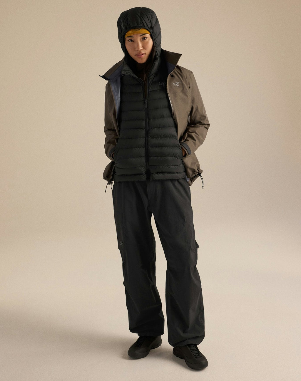 Arc'teryx Cerium Hoody Women's Black Down Jacket 850 Fill Power Warm Winter Outdoor Coat