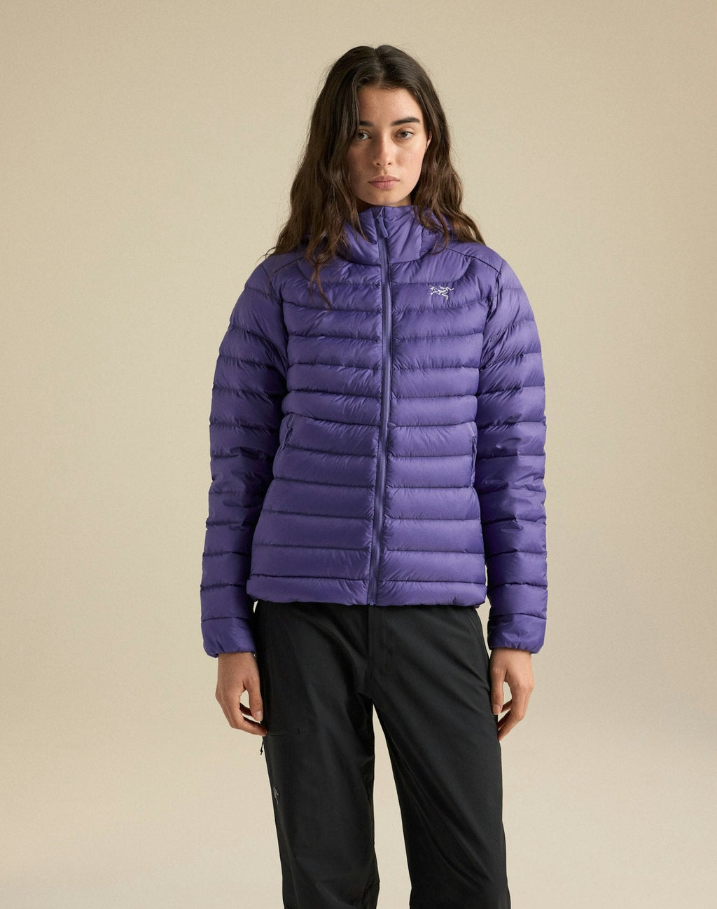 Arc'teryx Cerium Hoody Women's Purple Down Jacket 850 Fill Power Warm Winter Outdoor Coat