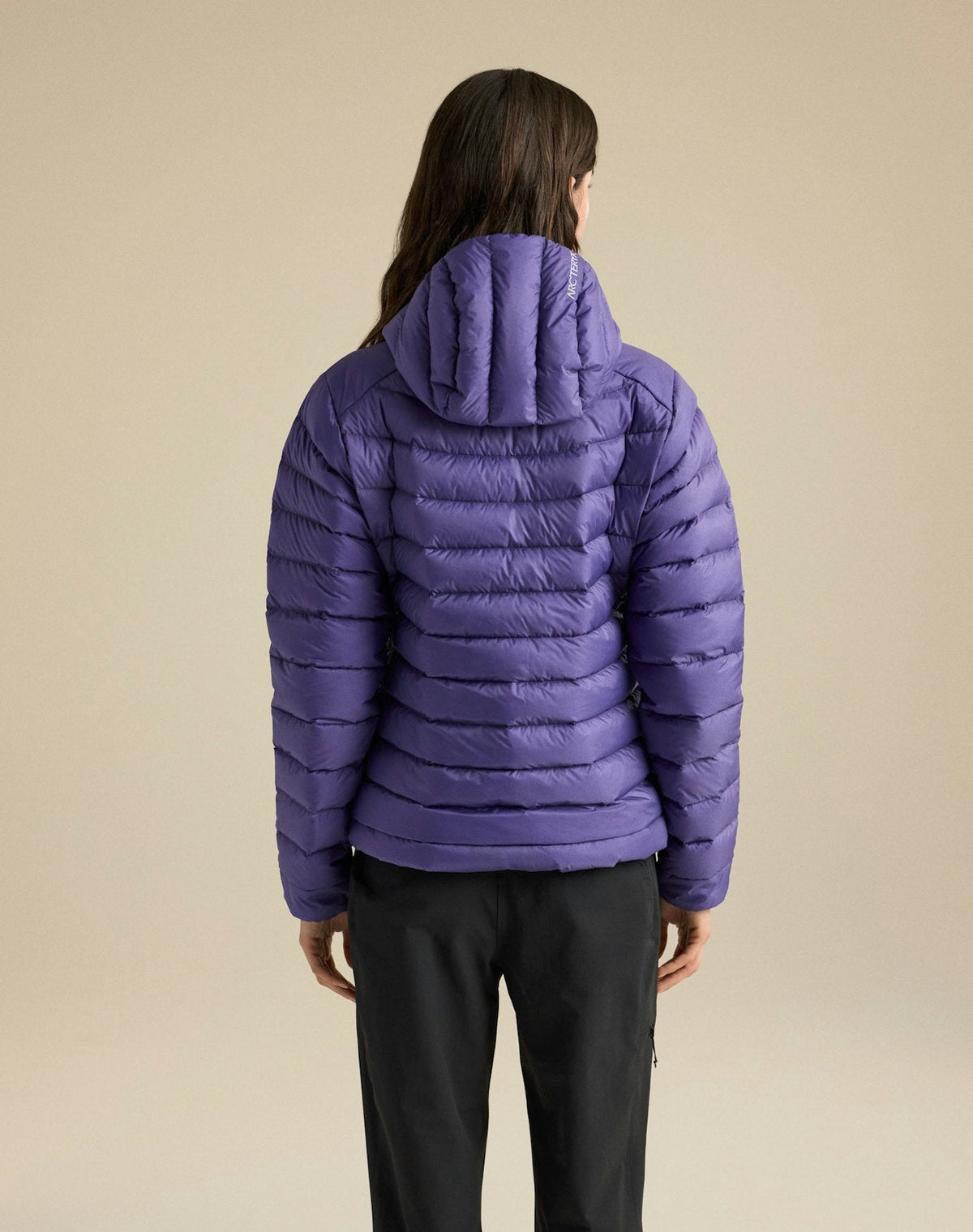 Arc'teryx Cerium Hoody Women's Purple Down Jacket 850 Fill Power Warm Winter Outdoor Coat
