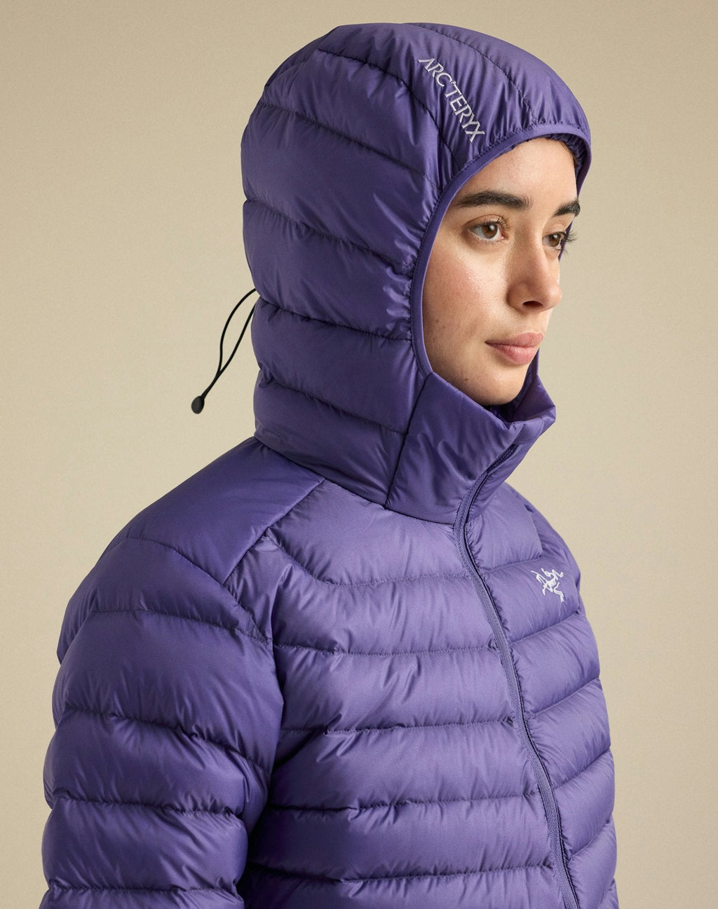 Arc'teryx Cerium Hoody Women's Purple Down Jacket 850 Fill Power Warm Winter Outdoor Coat