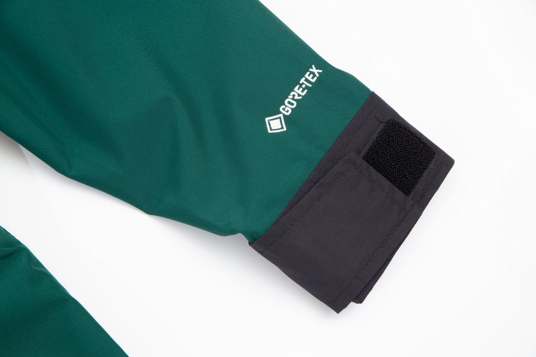 The North Face Mountain Series "Forest Green" Men GORE‑TEX Hooded Waterproof Shell Jacket