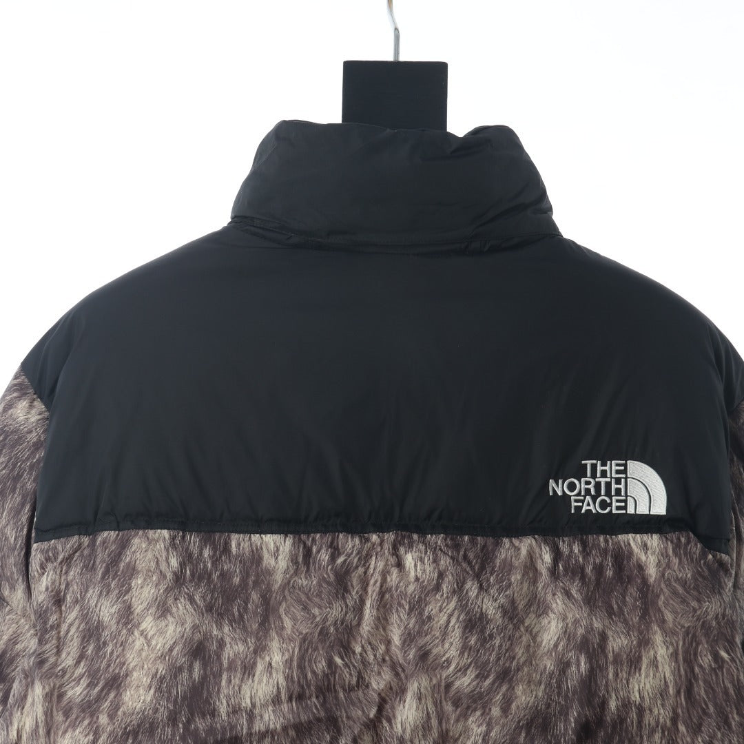 The North Face x Supreme 1996 Retro Nuptse Jacket "Brown Fur Print"