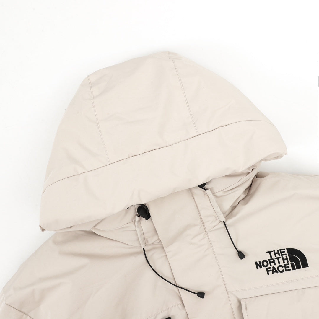 The North Face Multi Pocket Series Men Hooded Parka Jacket "Beige"