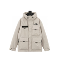 The North Face Multi Pocket Series Men Hooded Parka Jacket "Beige"