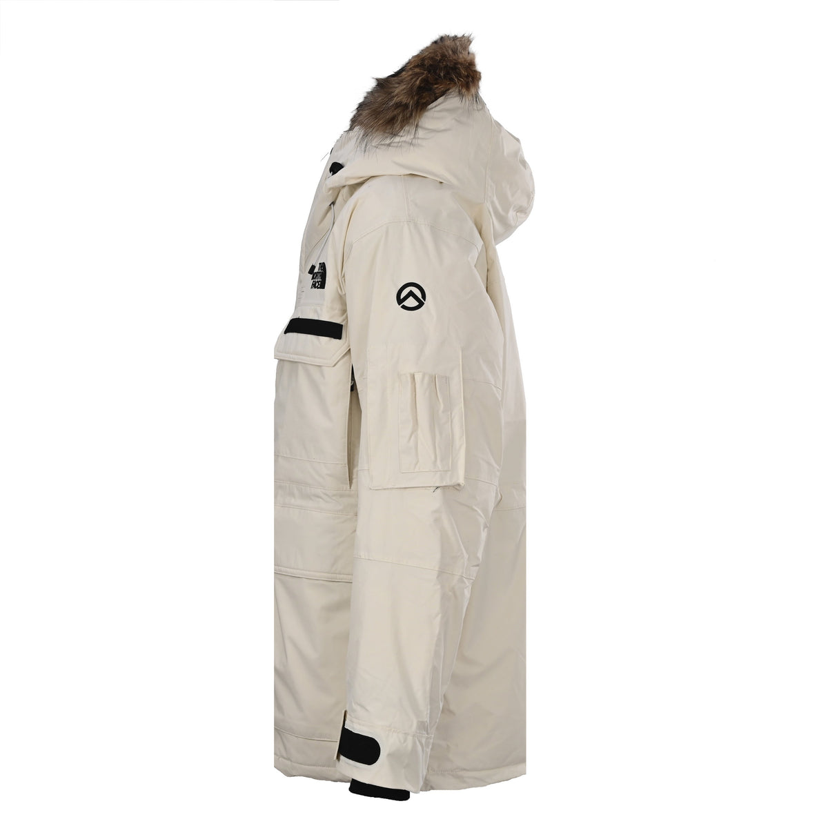 The North Face Summit Series Antarctica Expedition Parka "Cream White" Fur Hood Winter Down Jacket
