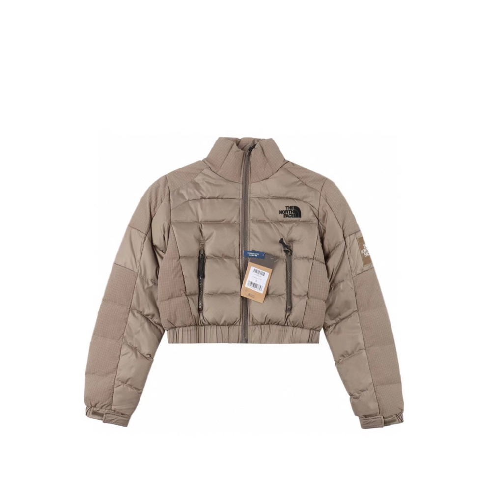 The North Face Women Crop Puffer Down Jacket "Khaki"