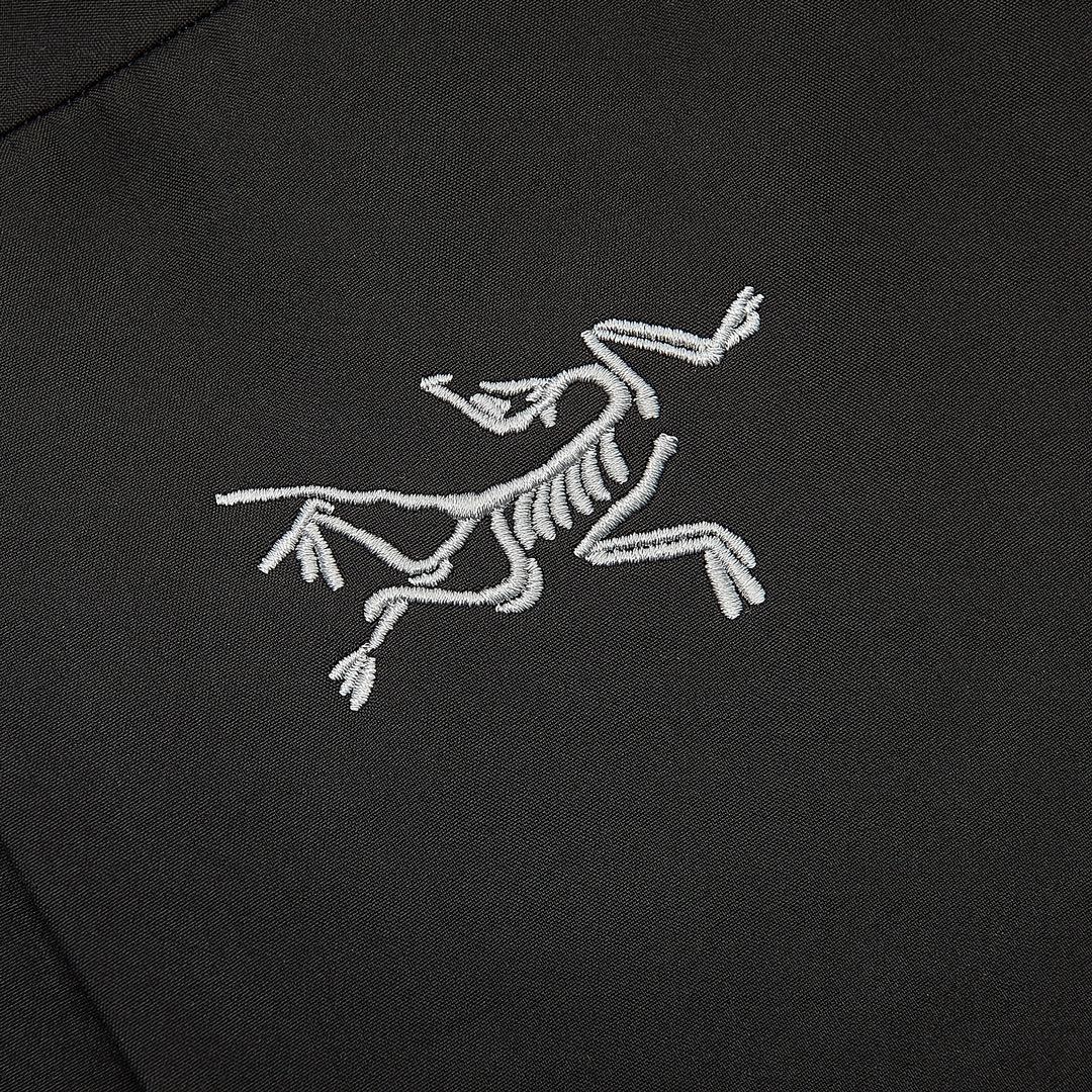 Arc'teryx Gamma Series Men's Fleece Lined Hooded Softshell Jacket in "Black"