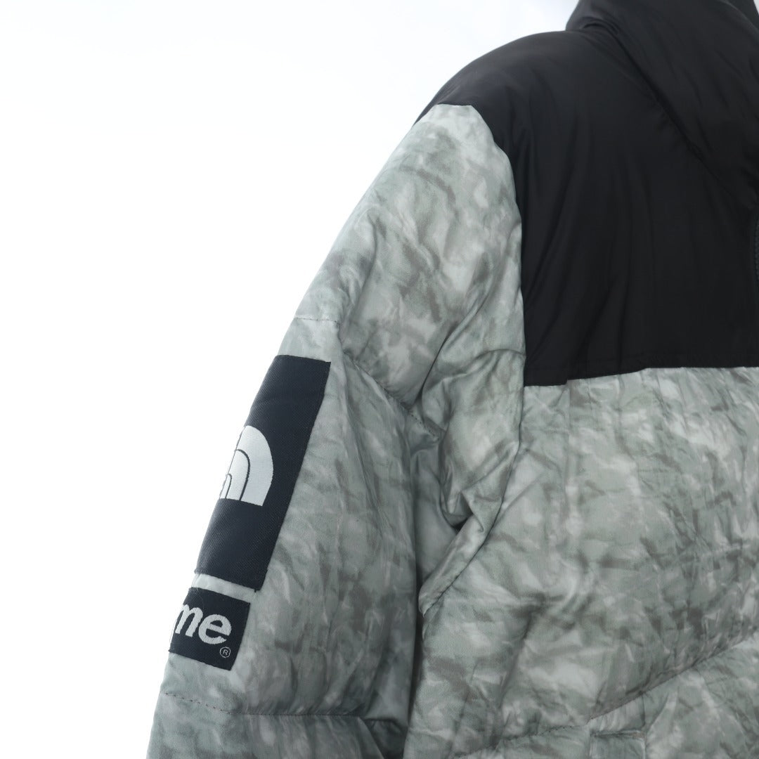 The North Face x Supreme Collaboration Series Men Puffer Jacket "Grey Camo"