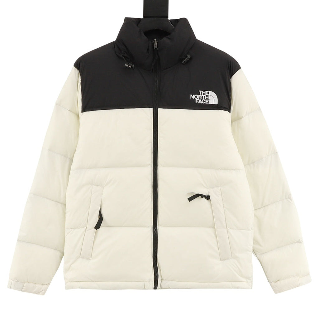 The North Face 1996 Retro Nuptse Series "Black White" Men Stand Collar Puffer Down Jacket