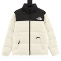 The North Face 1996 Retro Nuptse Series "Black White" Men Stand Collar Puffer Down Jacket