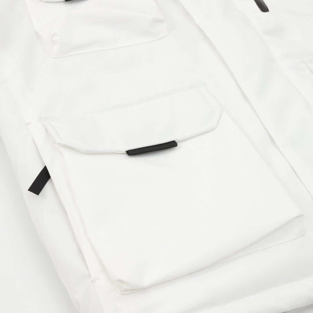 The North Face Cargo Pocket Parka Series Men Winter Jacket "White"