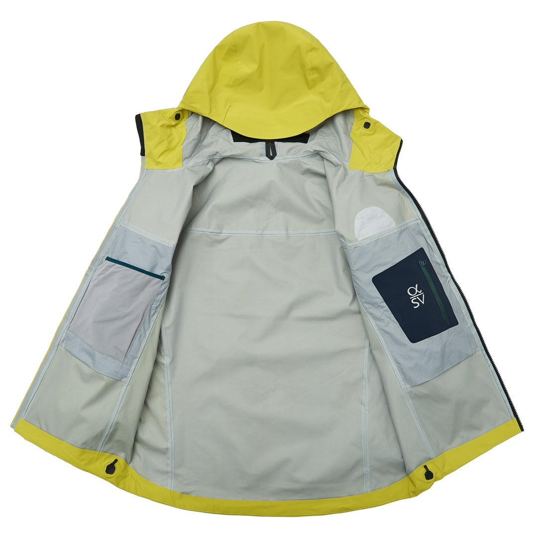 Arc'teryx Alpha SV Series Men's Waterproof Hard Shell Jacket "Yellow"