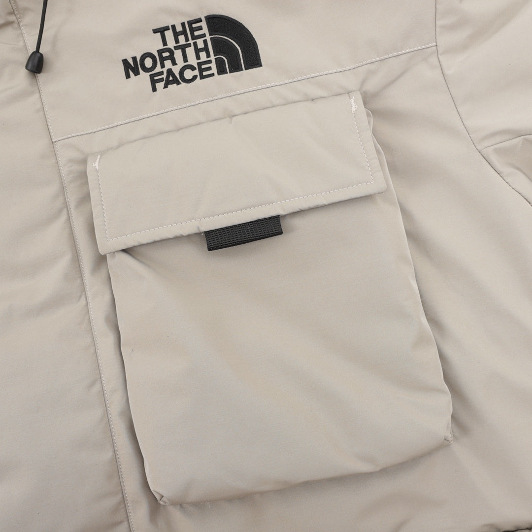 The North Face Multi Pocket Series Men Hooded Parka Jacket "Khaki"
