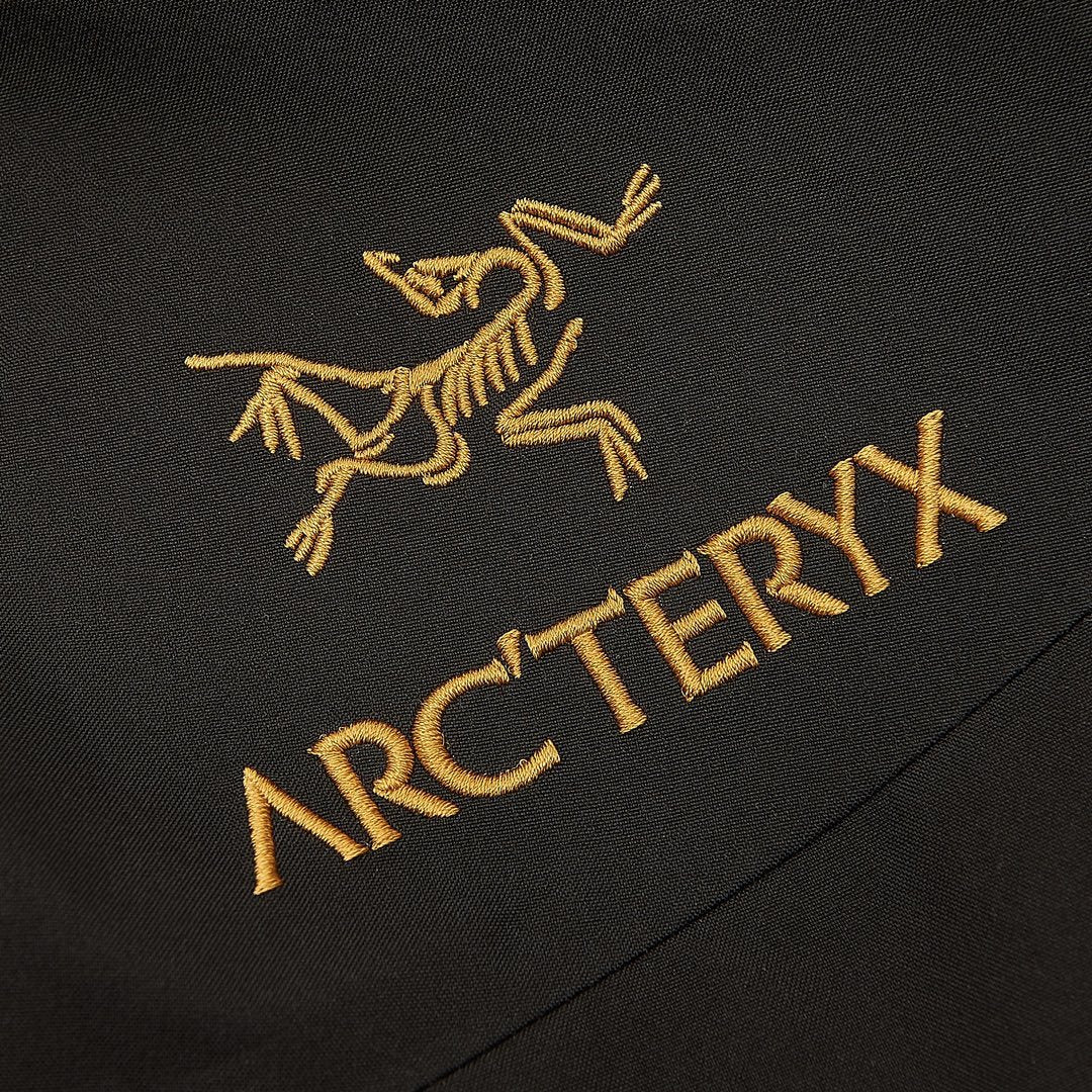 Arc'teryx Alpha SV Series Men's Hooded Waterproof Ski Jacket in "Black"