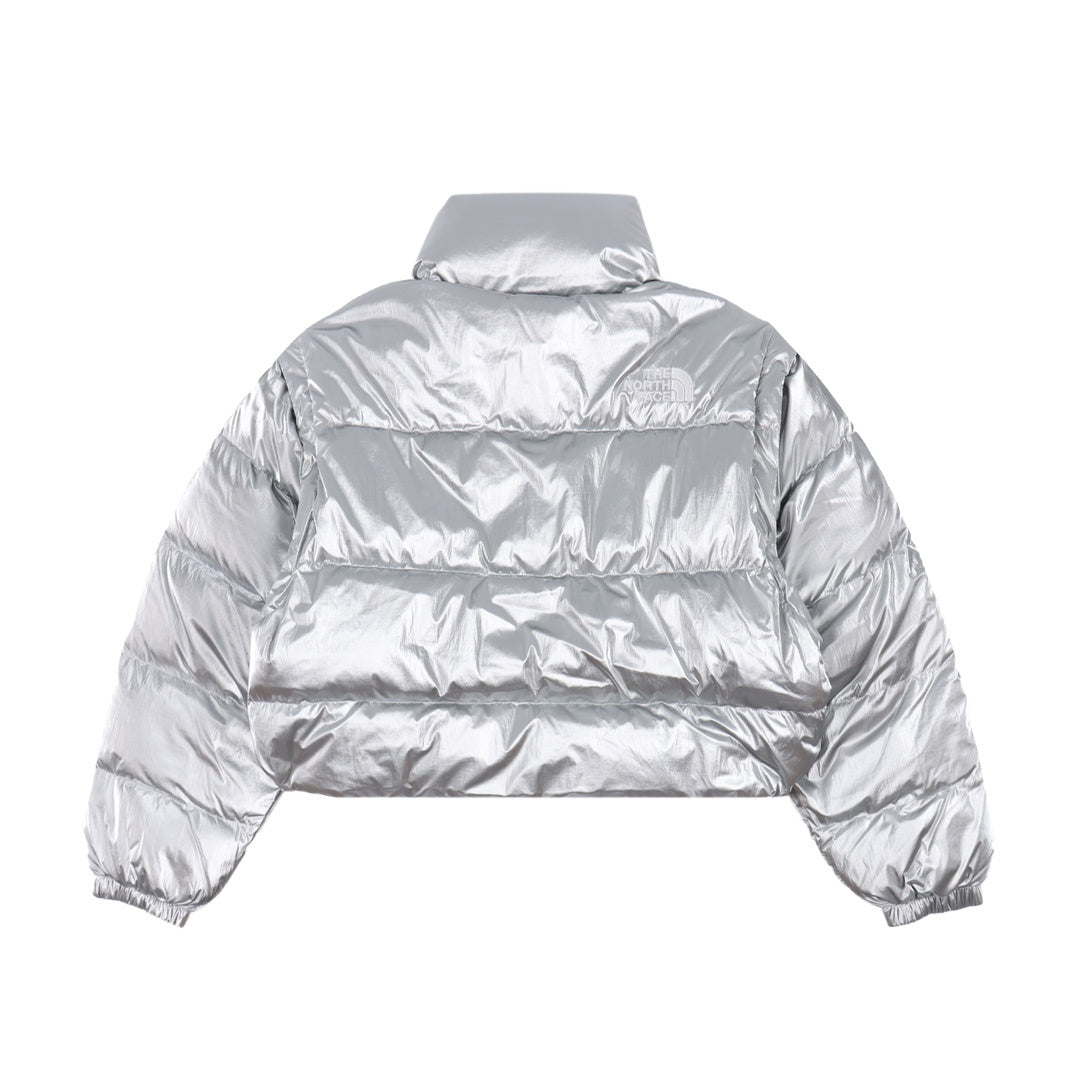 The North Face Retro Puffer Goose Down Jacket "Silver"