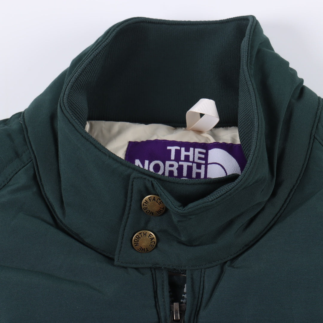 The North Face Purple Label Stand Collar Bomber Series Men Down Jacket "Dark Green"