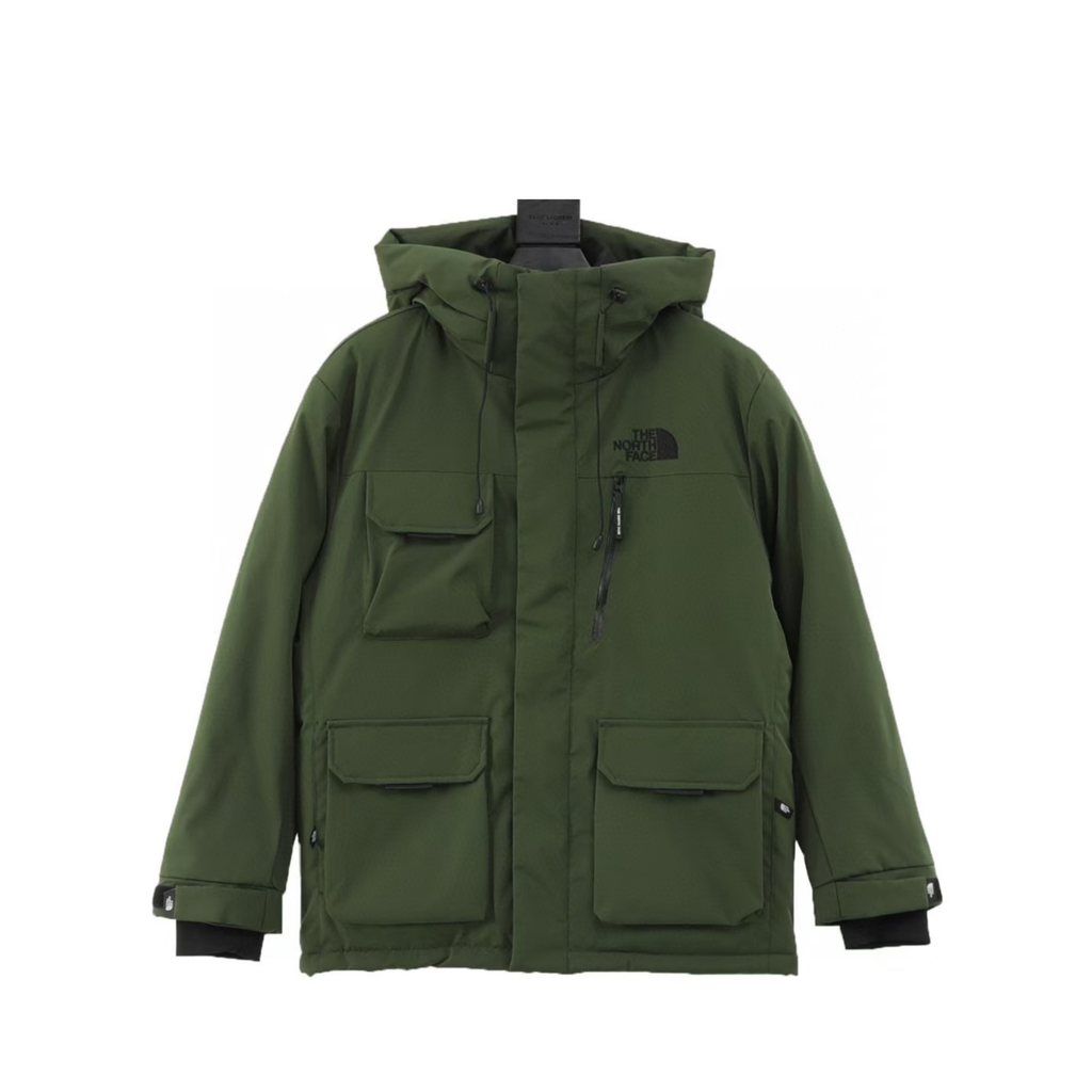 The North Face Cargo Pocket Parka Series Men Winter Jacket "Army Green"
