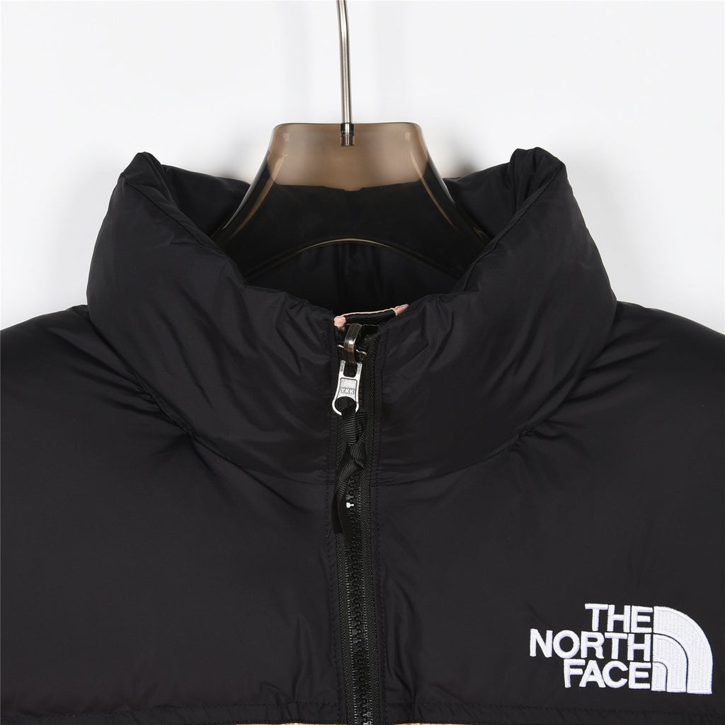 The North Face 1996 Retro Nuptse 700 Fill Puffer Jacket "Light Peach Color Block"