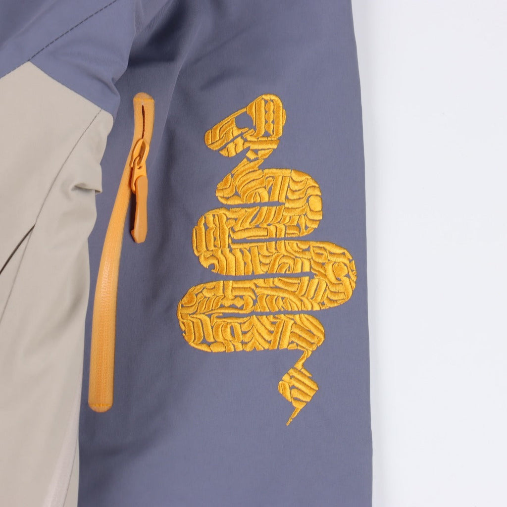 Arc'teryx Alpha SV Series Men's GORE-TEX Hooded Jacket "Dusty Blue & Beige"-Limited-edition shell jacket