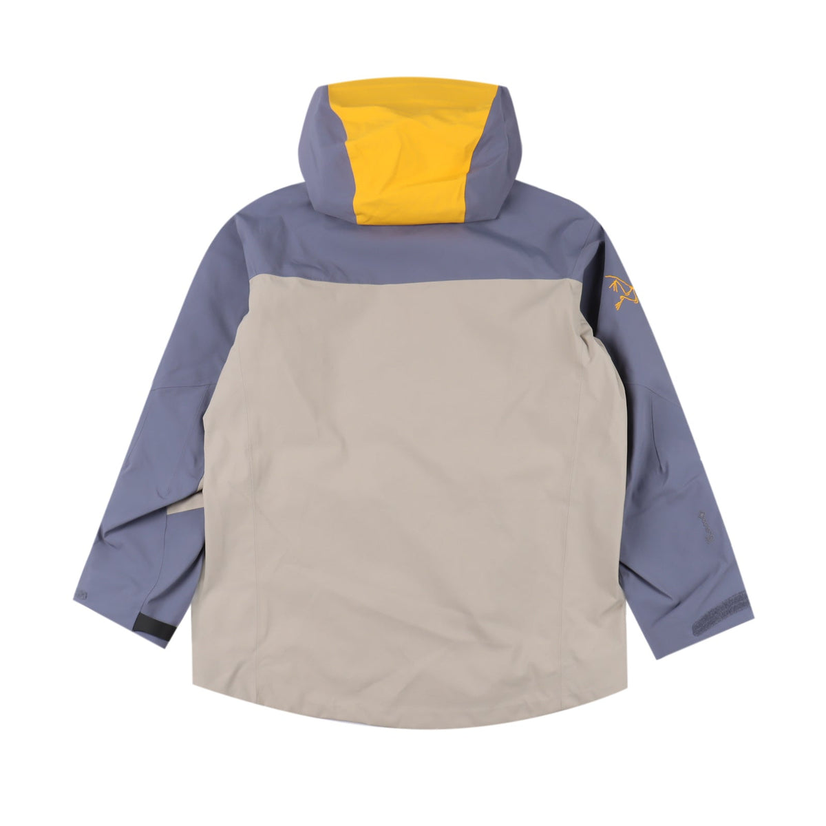 Arc'teryx Alpha SV Series Men's GORE-TEX Hooded Jacket "Dusty Blue & Beige"-Limited-edition shell jacket