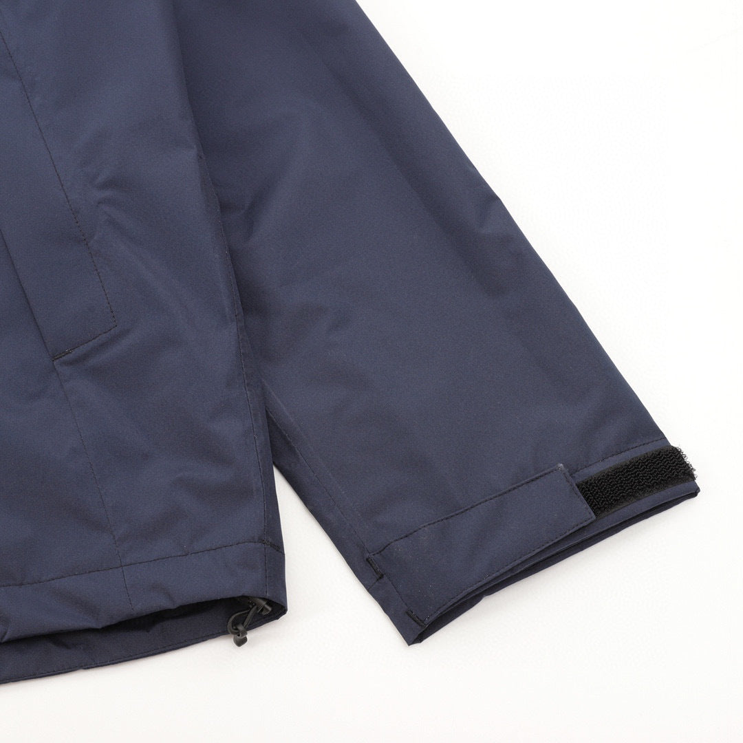 The North Face Venture Series "Navy Blue" Men Waterproof Stand Collar Windbreaker Jacket