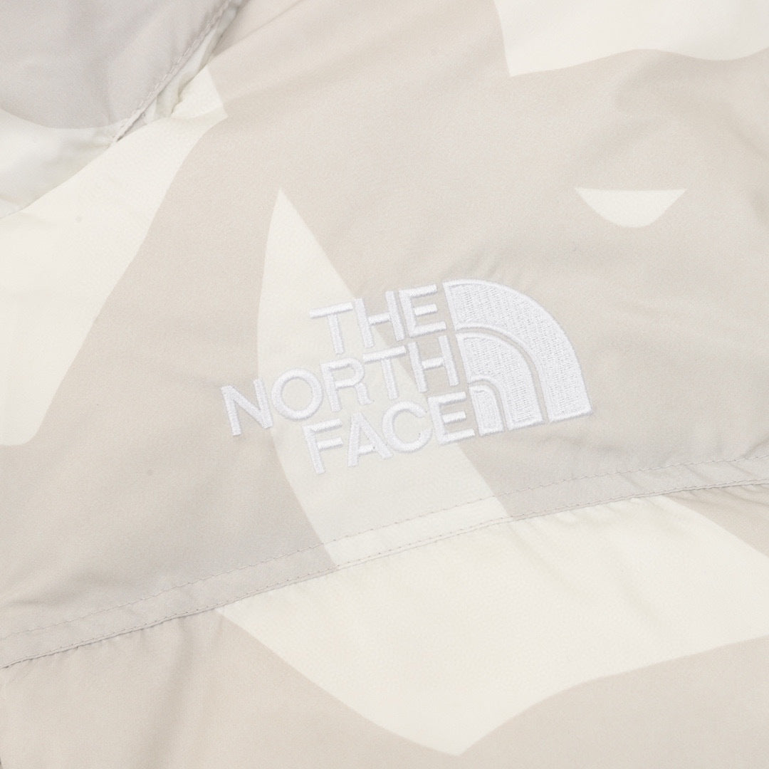The North Face XX KAWS Series Puffer Jacket "Beige Camo"