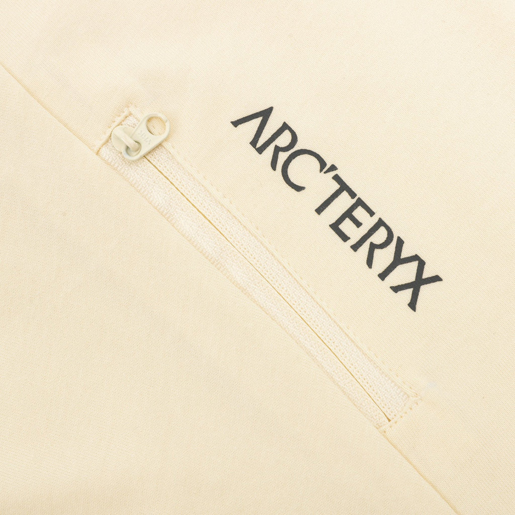 Arc'teryx Big Logo Series Crew Neck Long Sleeve T-Shirt "Cream"