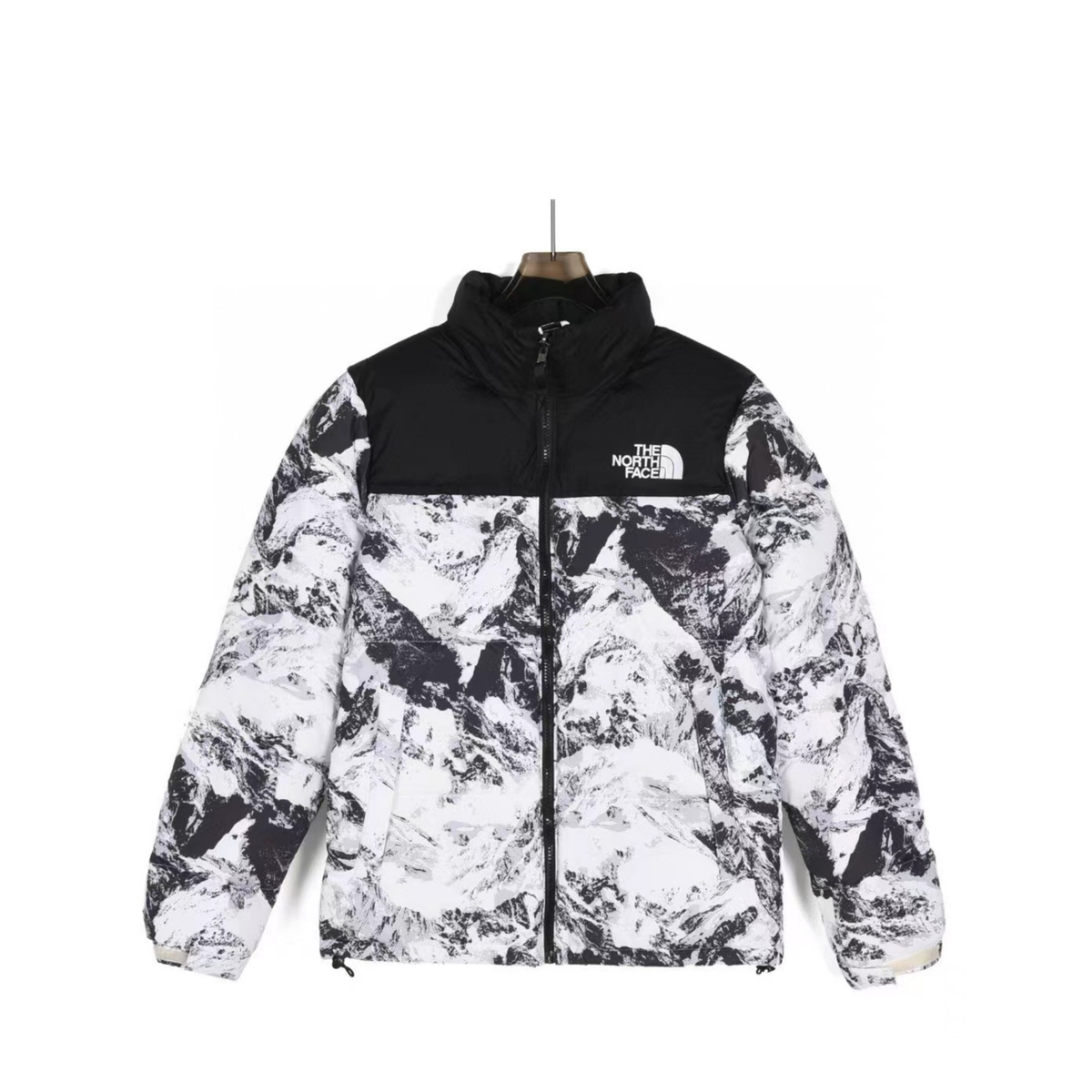 The North Face 1996 Retro Nuptse Series Men Down Jacket "Snow Mountain Print"