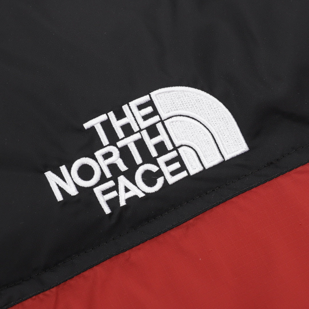 The North Face 1996 Retro Nuptse Series "Brick Red" Men Hooded Puffer Down Jacket