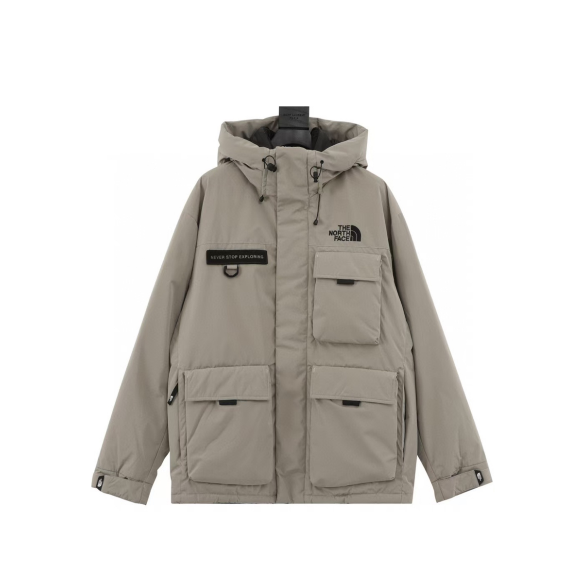 The North Face Multi Pocket Series Men Hooded Parka Jacket "Khaki"