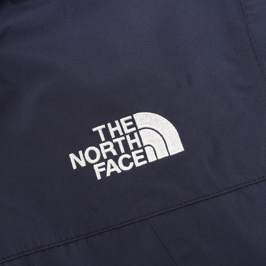 The North Face Venture Series "Navy Blue" Men Waterproof Stand Collar Windbreaker Jacket