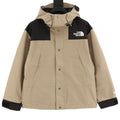 The North Face Mountain Series "Khaki Black" Men Gore-Tex Waterproof Hooded Hard Shell Jacket