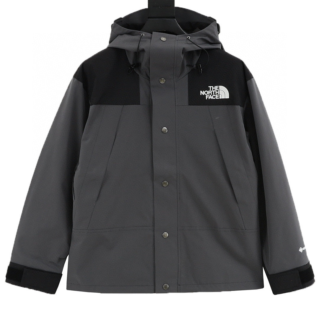 The North Face Mountain Series "Dark Gray Black" Men Gore-Tex Waterproof Hooded Hard Shell Jacket