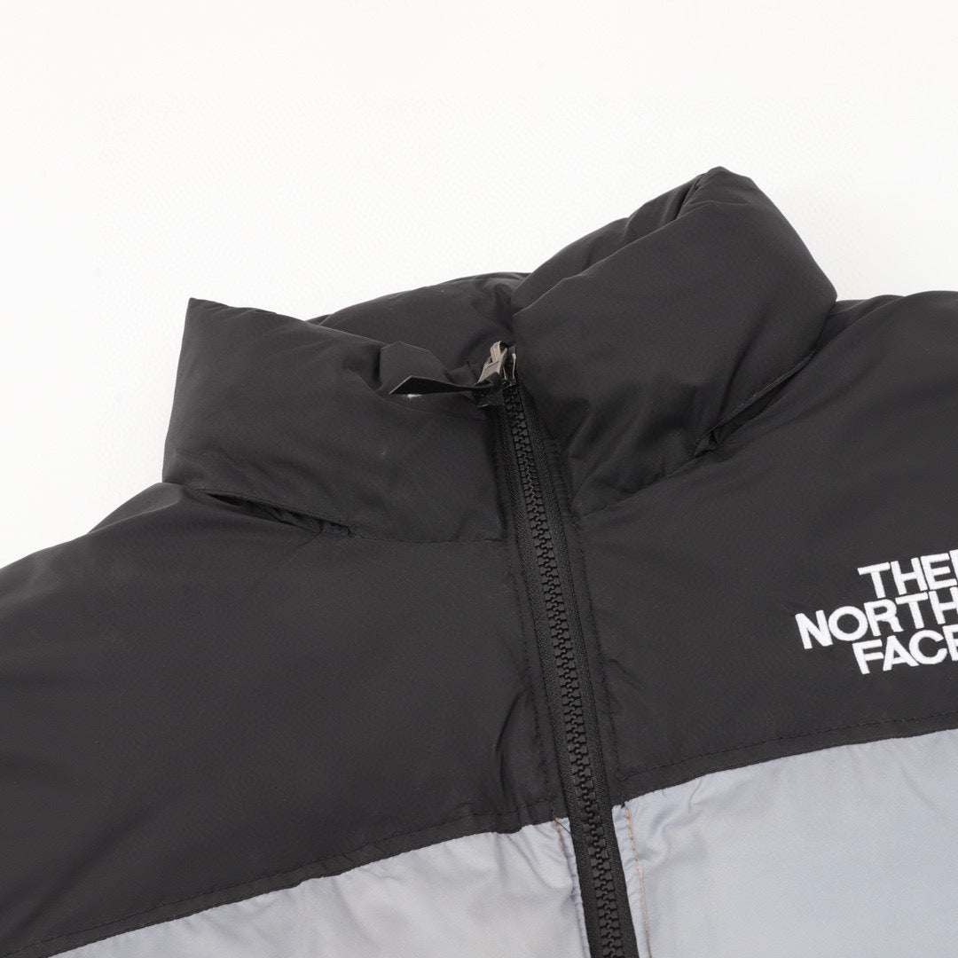 The North Face 1996 Retro Nuptse Puffer Jacket "Mountain Sunset Print" Warm Winter Down Coat