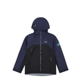 Arc'teryx Outdoor Series GORE-TEX Color Block Hooded Rain Jacket "Navy Black"